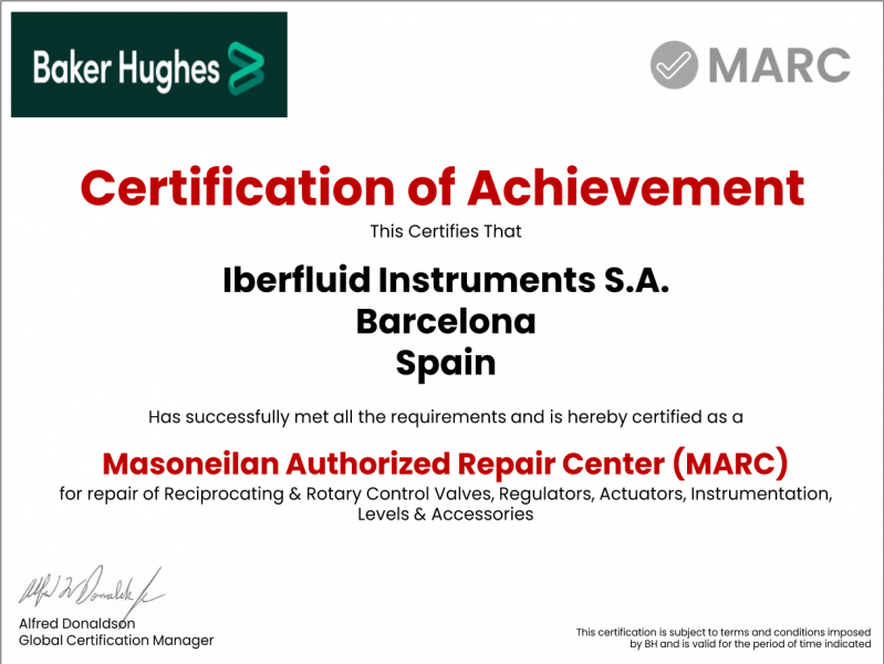 Certificado MARC